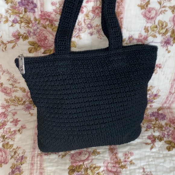 the sak Original crochet Tote Bag. Vintage - Picture 1 of 15